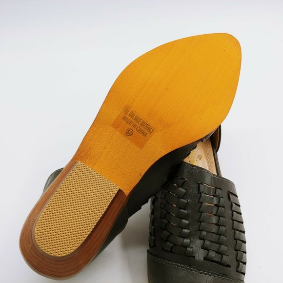 Chase & Chloe Carter D'Orsay Woven Flats 5.5 - Picture 4 of 10